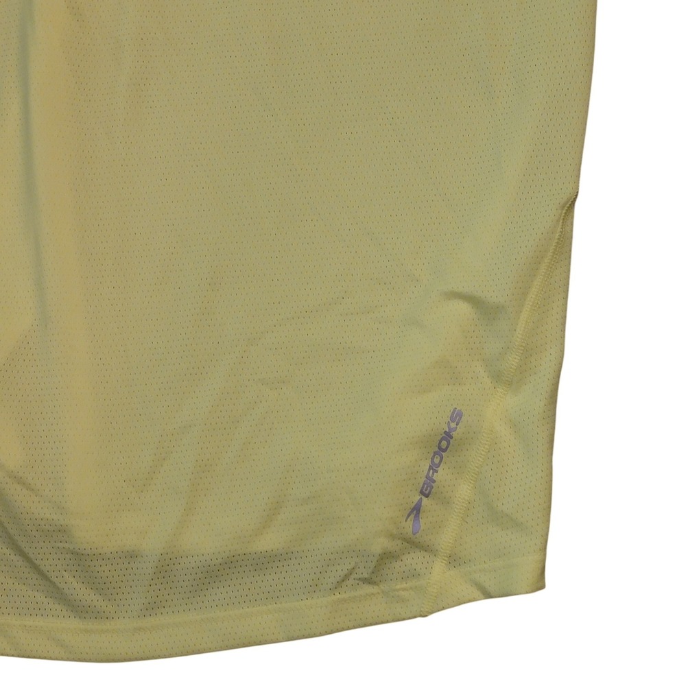 Brooks Womens XL Neon Yellow Equilibrium Technology Running Tank Top 220541 - Picture 4 of 10